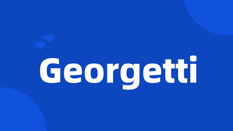 Georgetti