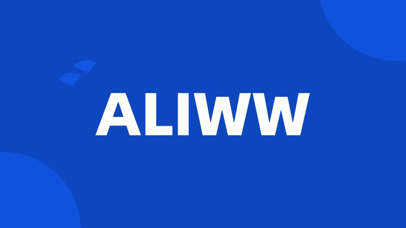 ALIWW