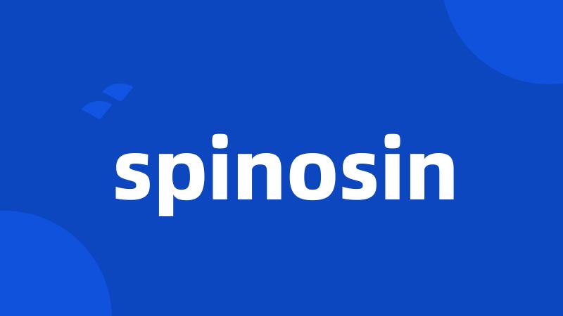 spinosin