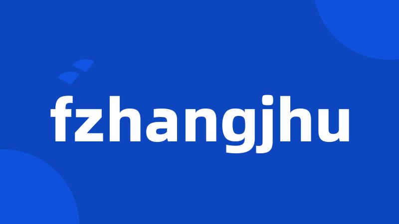 fzhangjhu