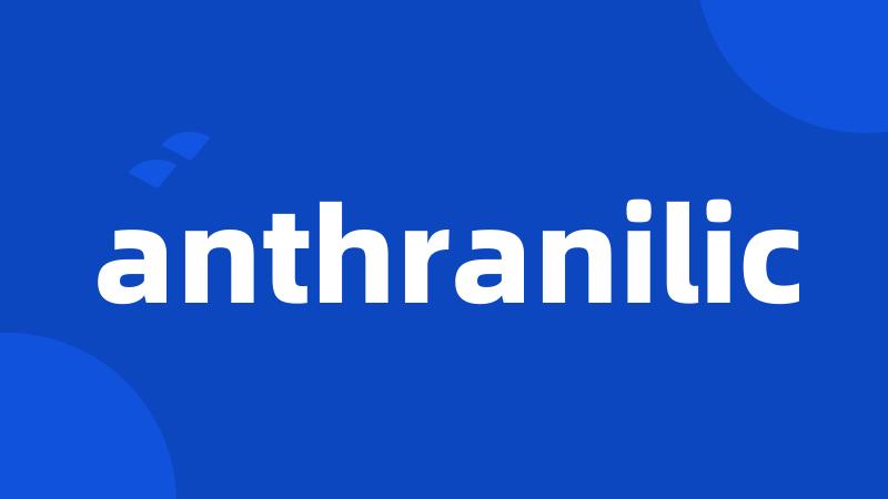 anthranilic