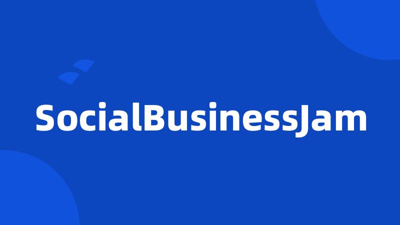 SocialBusinessJam