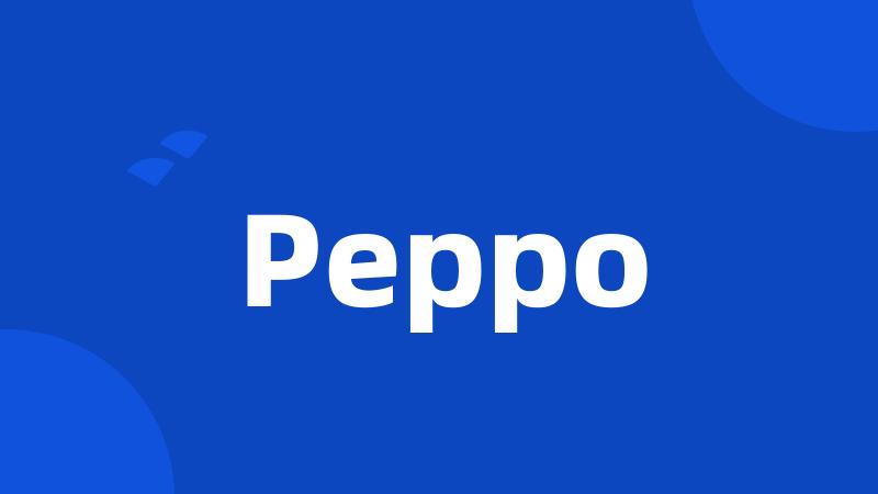 Peppo
