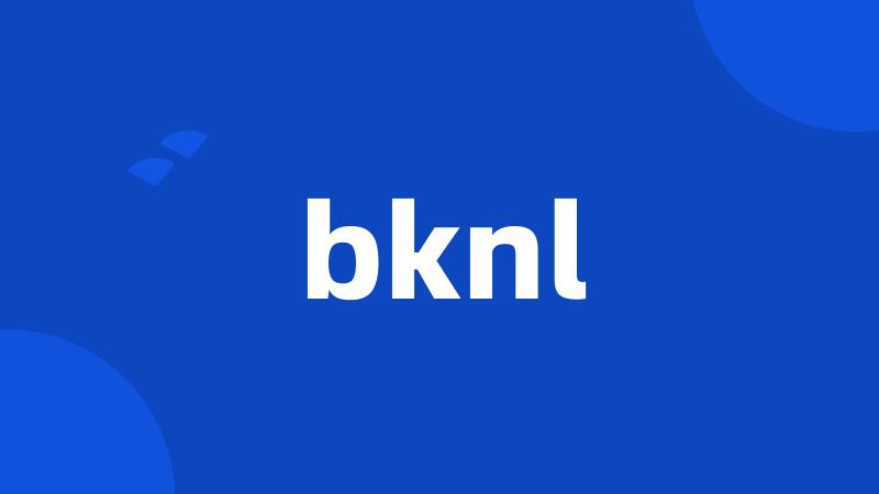 bknl