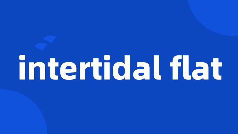 intertidal flat