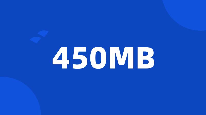 450MB