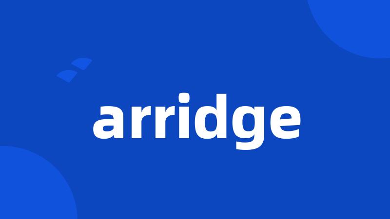 arridge