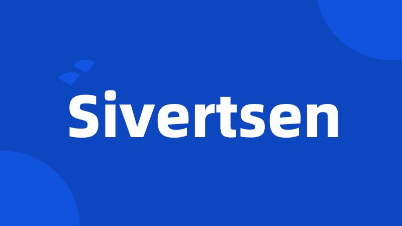 Sivertsen