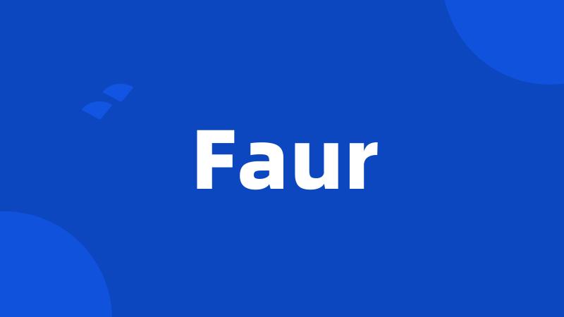 Faur