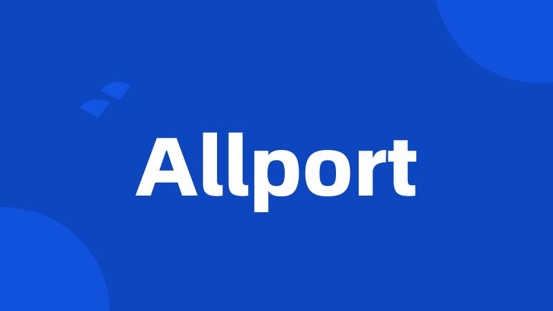 Allport