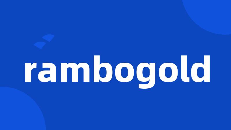 rambogold