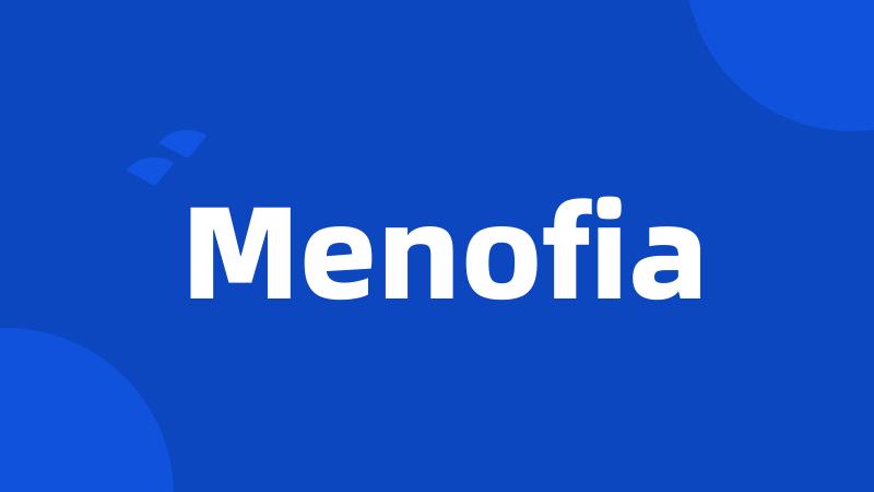 Menofia