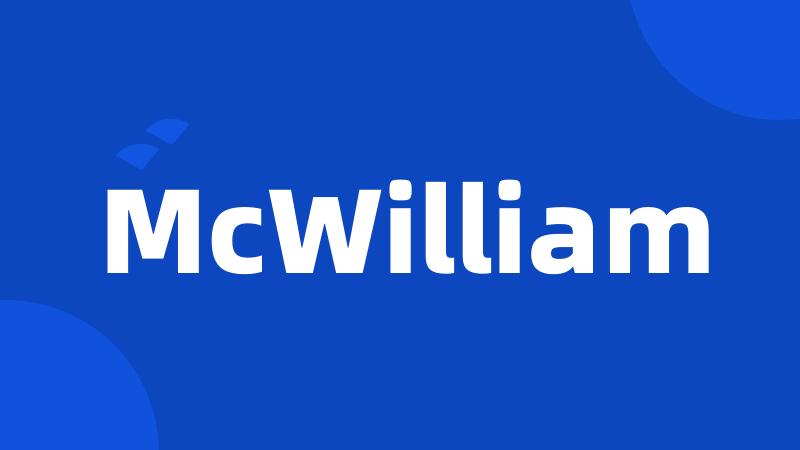 McWilliam