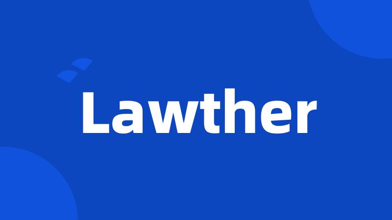 Lawther