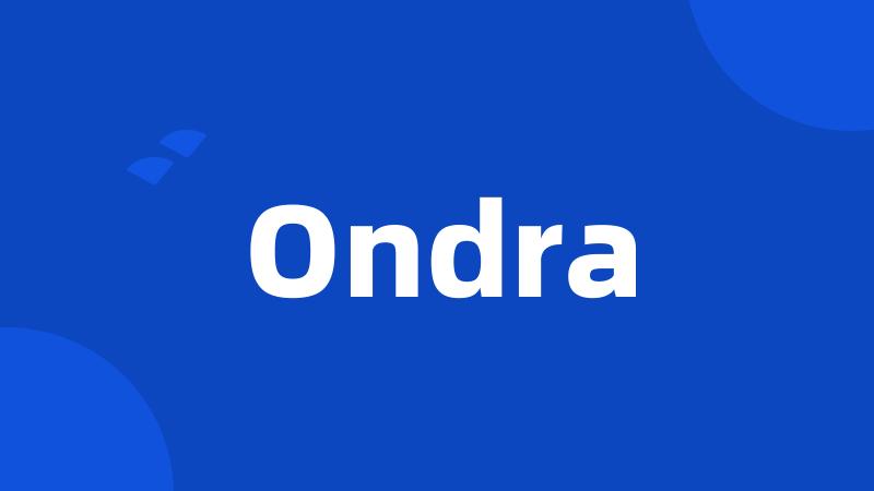 Ondra