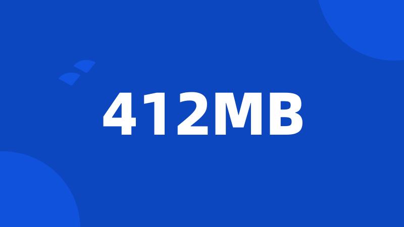 412MB