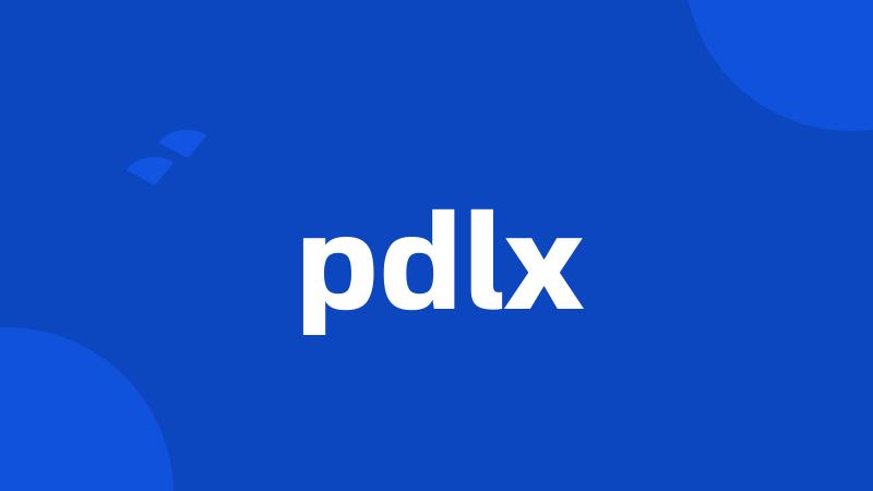 pdlx