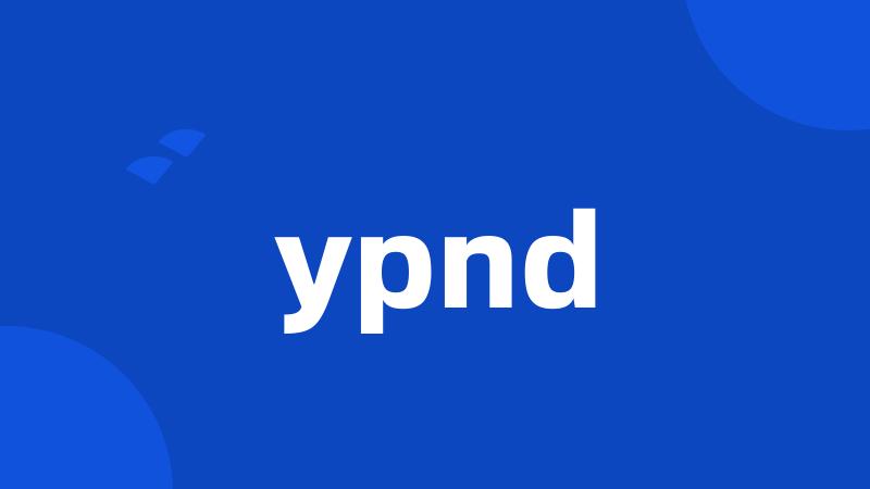 ypnd