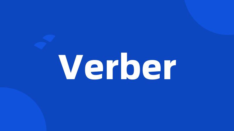 Verber