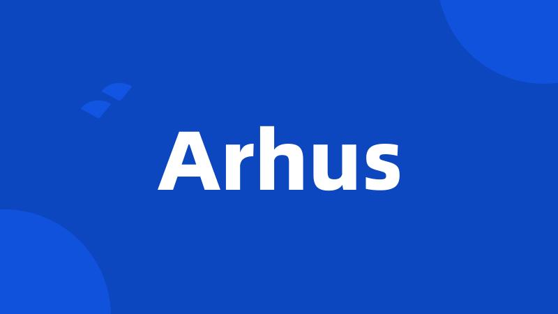 Arhus