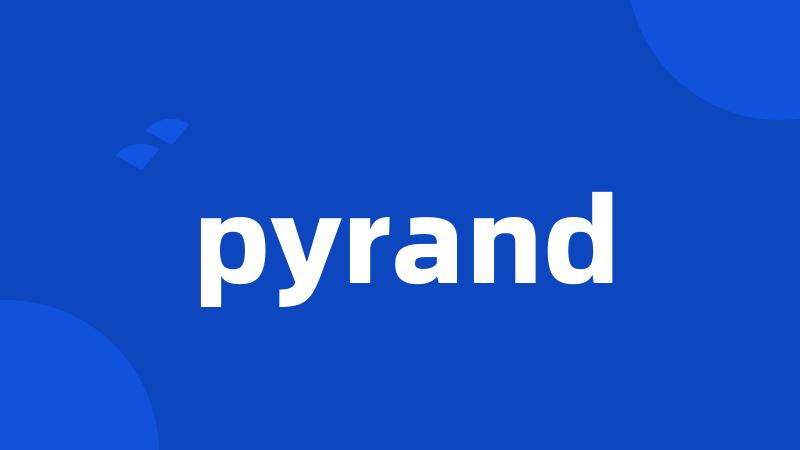 pyrand