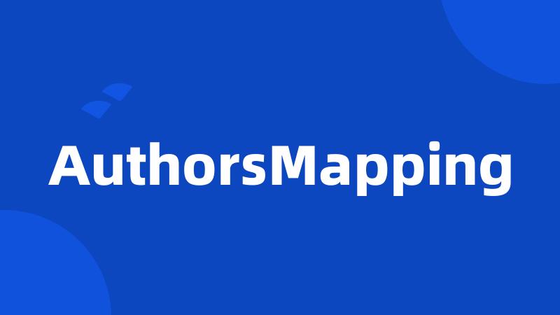 AuthorsMapping