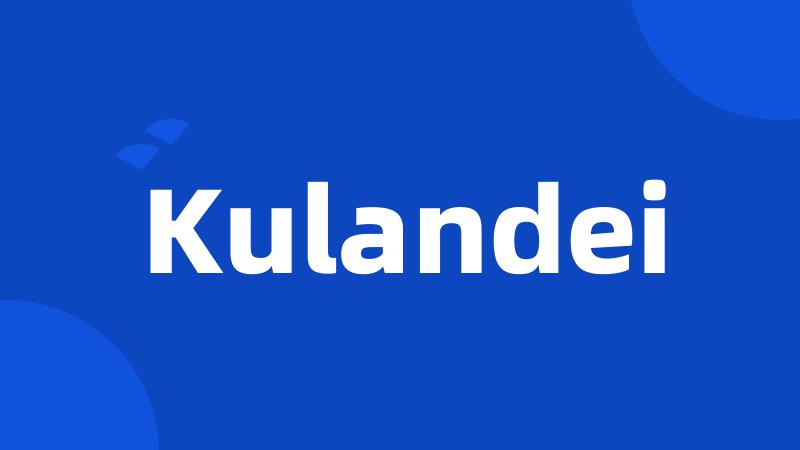 Kulandei