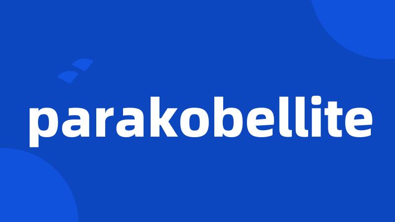 parakobellite