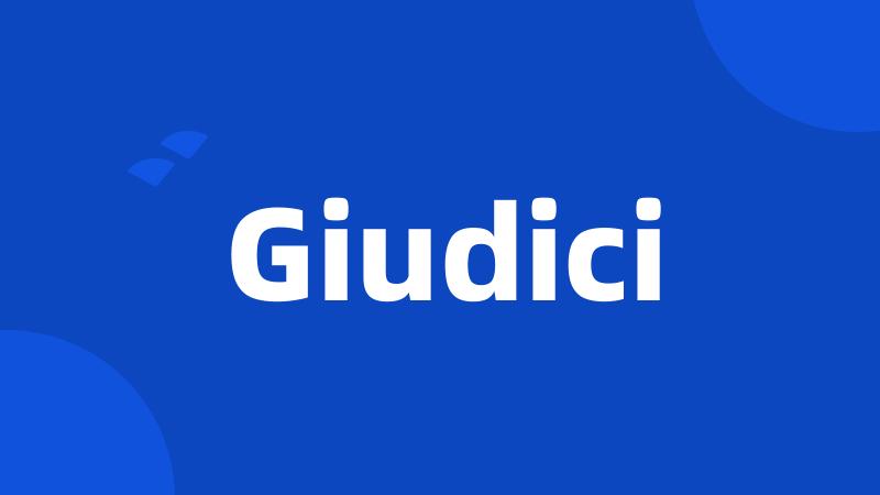 Giudici