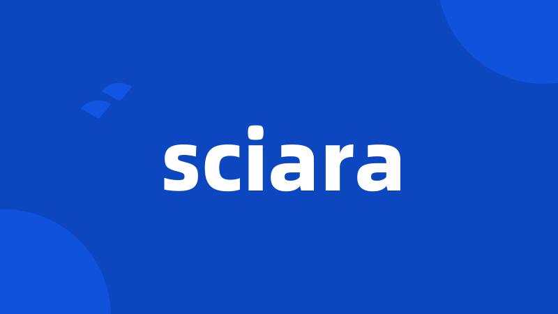 sciara