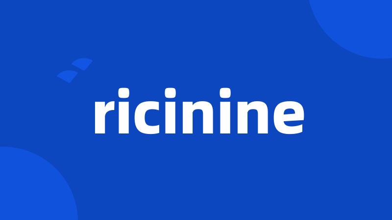 ricinine