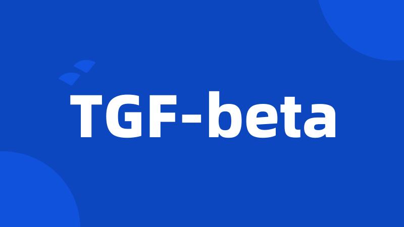 TGF-beta