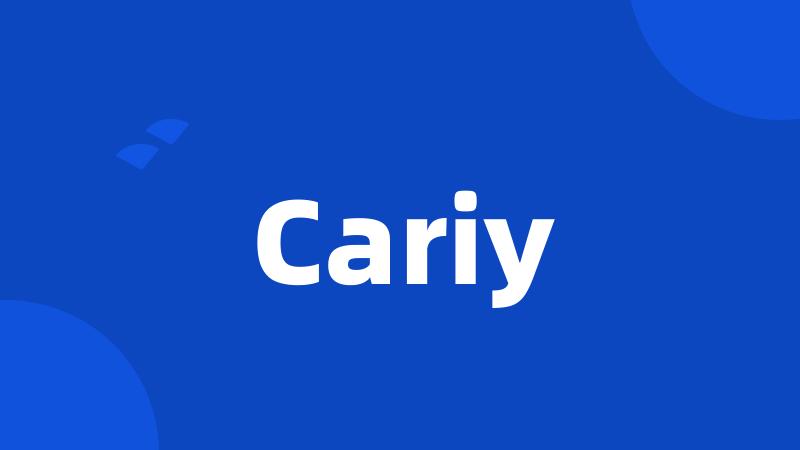 Cariy