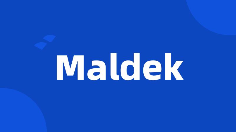 Maldek