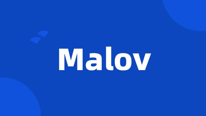 Malov