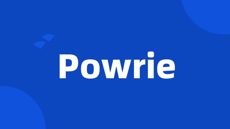 Powrie