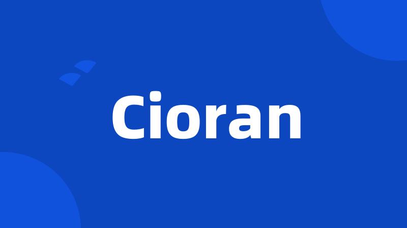 Cioran