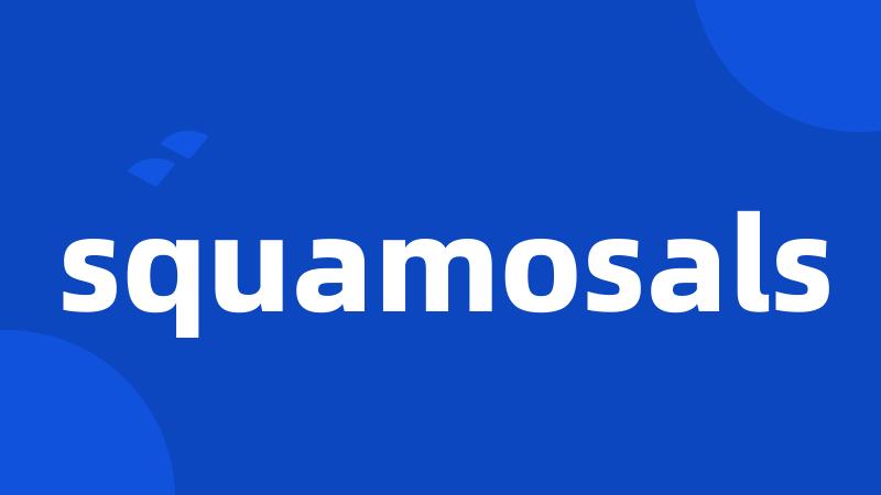 squamosals