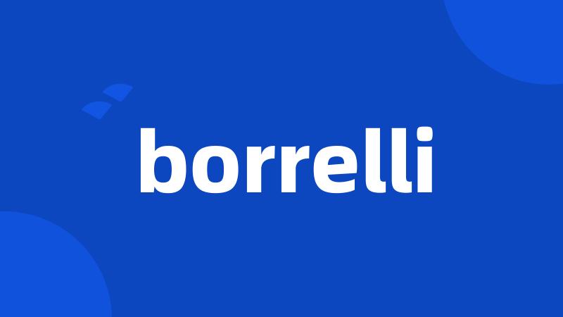 borrelli