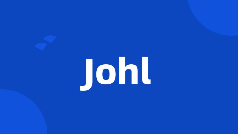 Johl