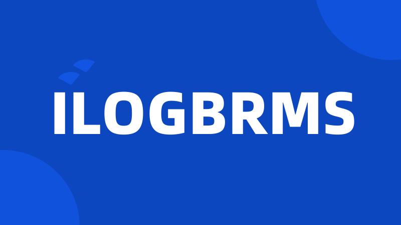 ILOGBRMS