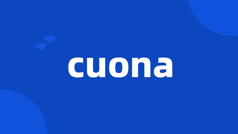 cuona