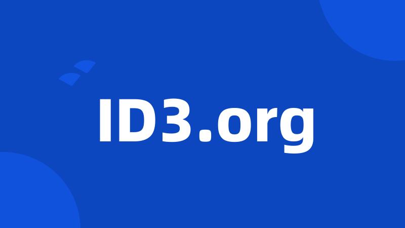 ID3.org