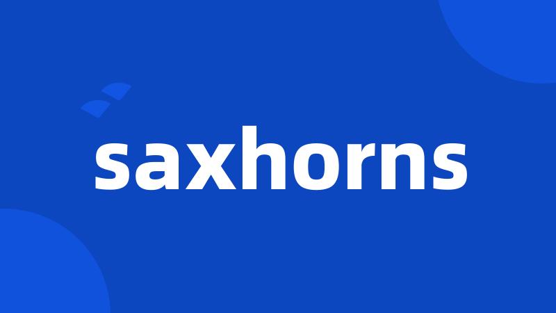 saxhorns