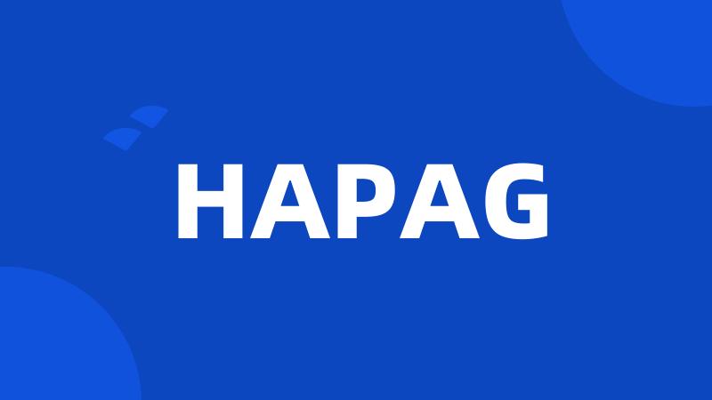 HAPAG