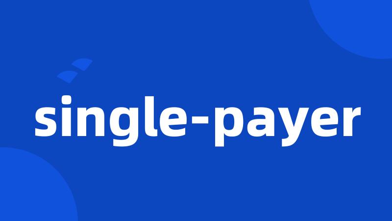 single-payer