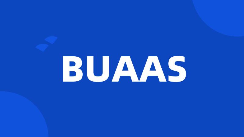 BUAAS