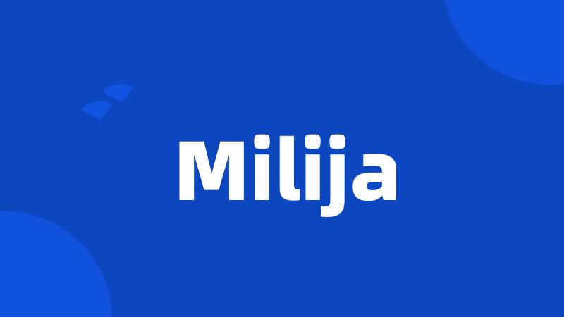 Milija