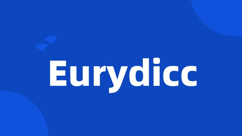 Eurydicc