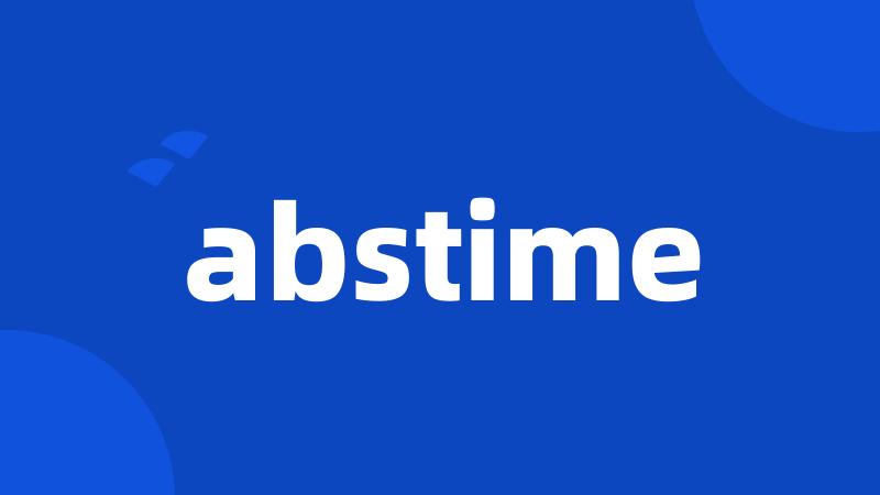 abstime